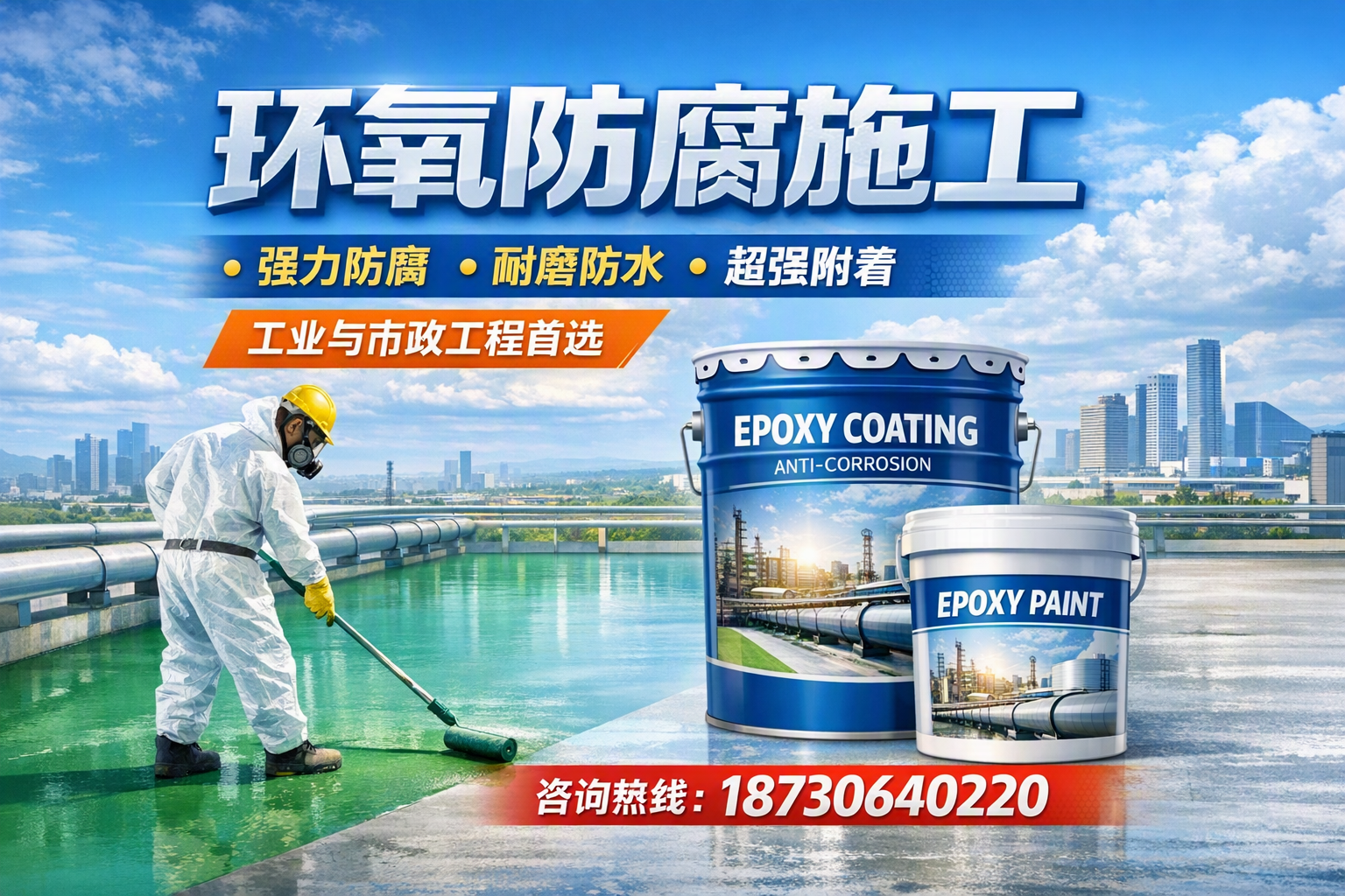 在 盐城 进行环氧防腐施工的注意事项