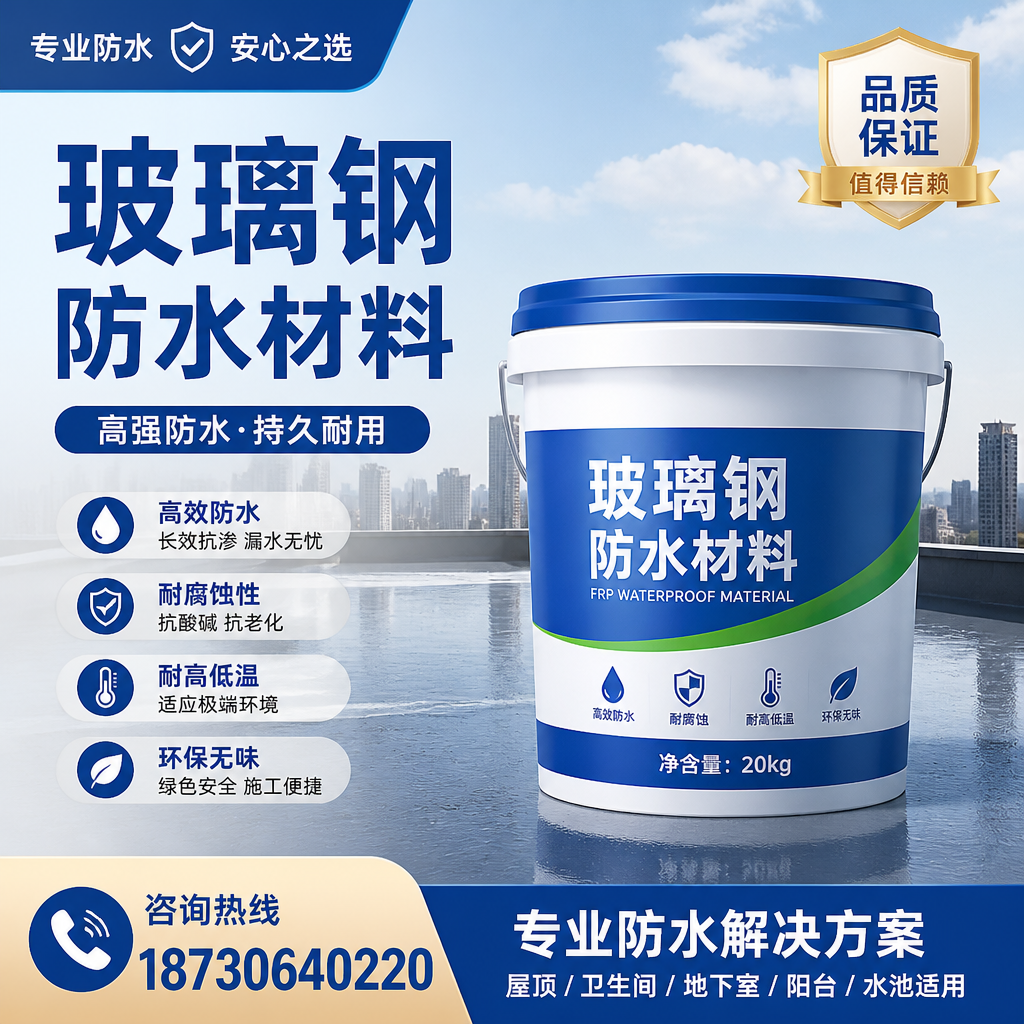 了解玻璃钢防水材料的市场趋势,盐城 企业不可不知